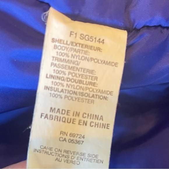 Columbia VTG 80s Ski Jacket Dopamine Dressing Purple & Blue, Women's Size XL - Picture 16 of 16